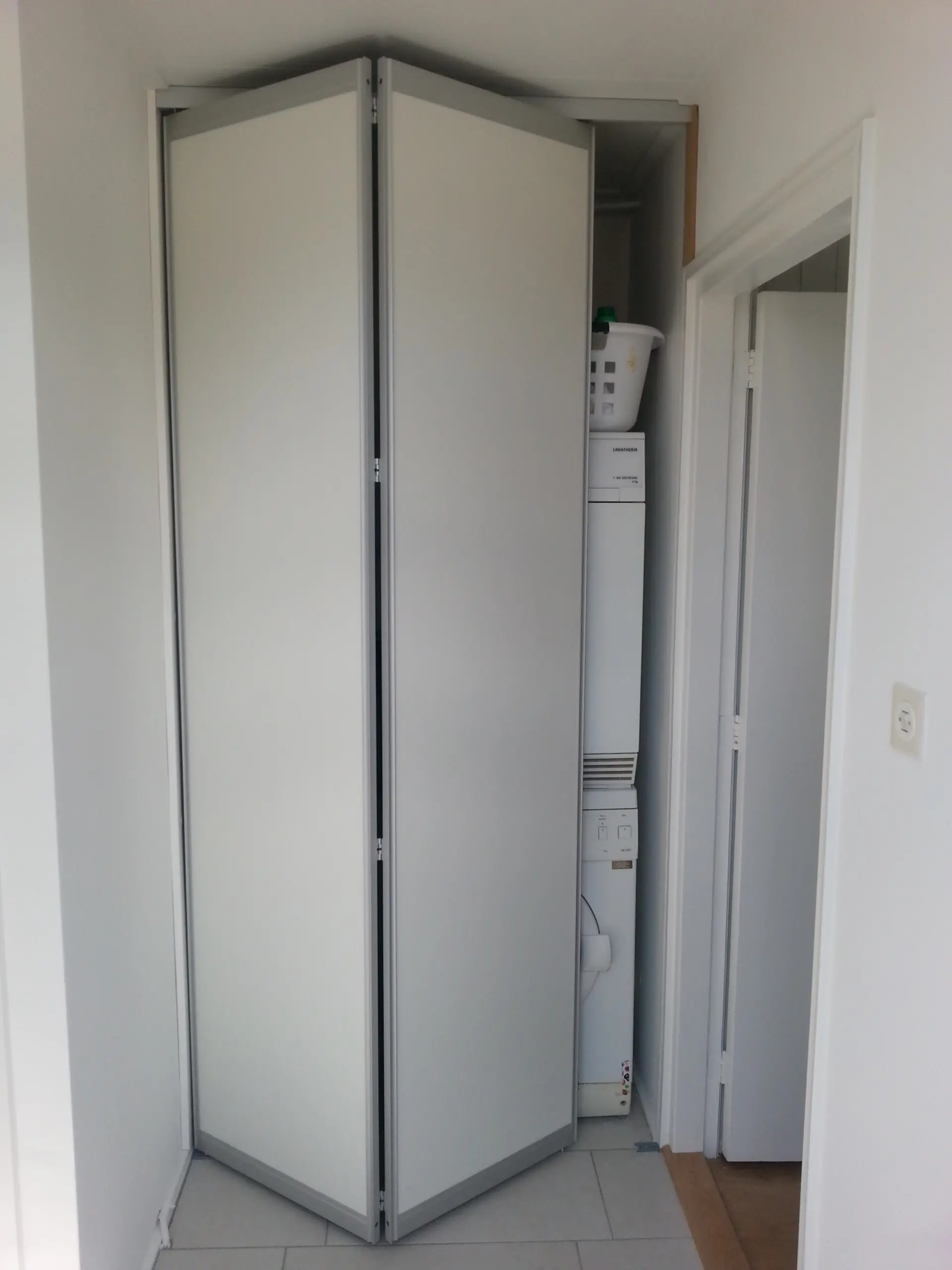 Vouwdeur kast op maat bijkeuken
